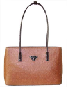 Ostrich Print Handbag