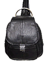 Leather Flap BackPack